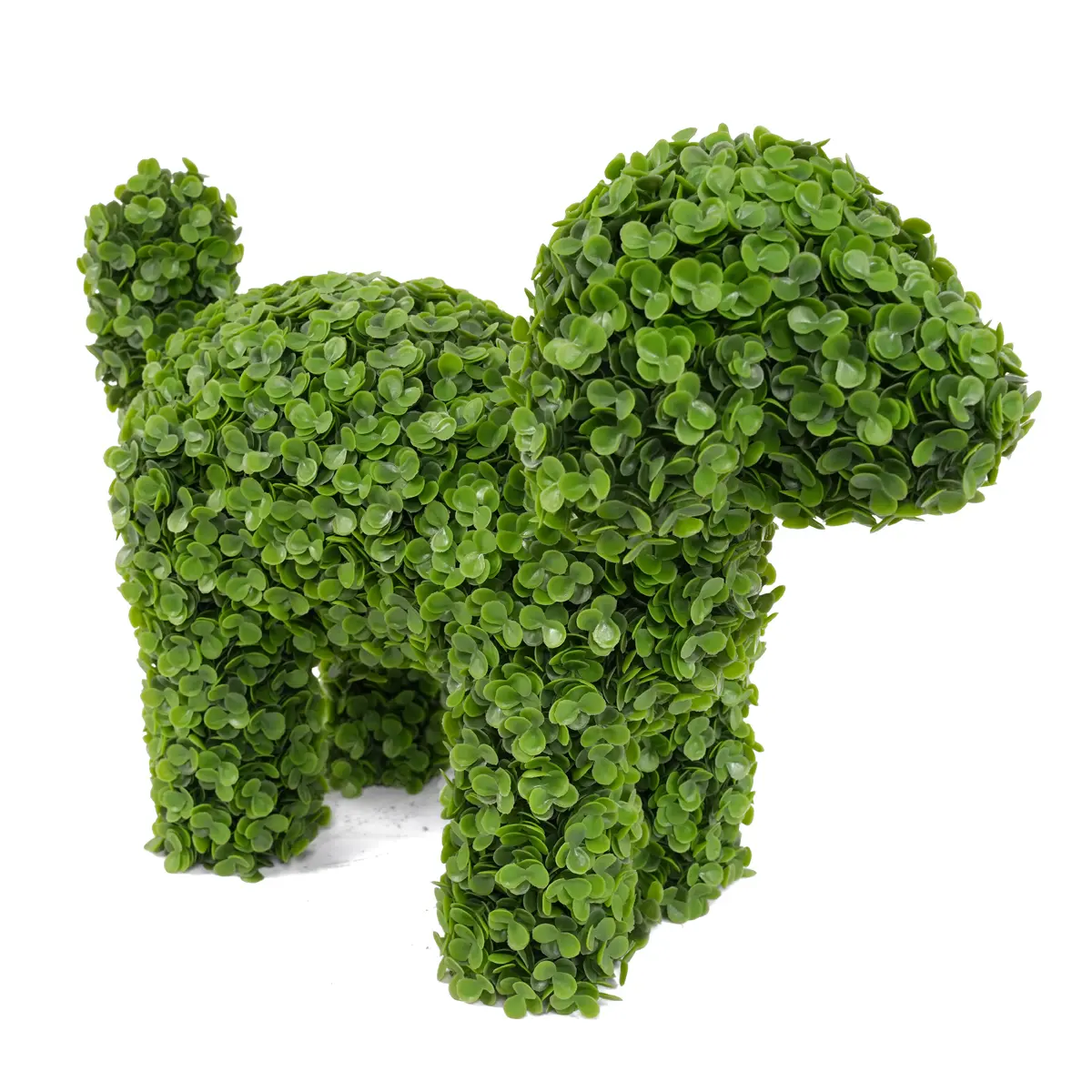 Wholesale Elegant 36cm Boxwood Dog Statue Outdoor Garden Ornament Adding Charm to Your Space Factories, Factory