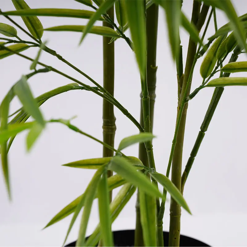 China  Lush Artificial Bamboo Tree H180cm with Planter 321 Leaves 3 Stems Weatherproof Outdoor Decor Supplier, Factories