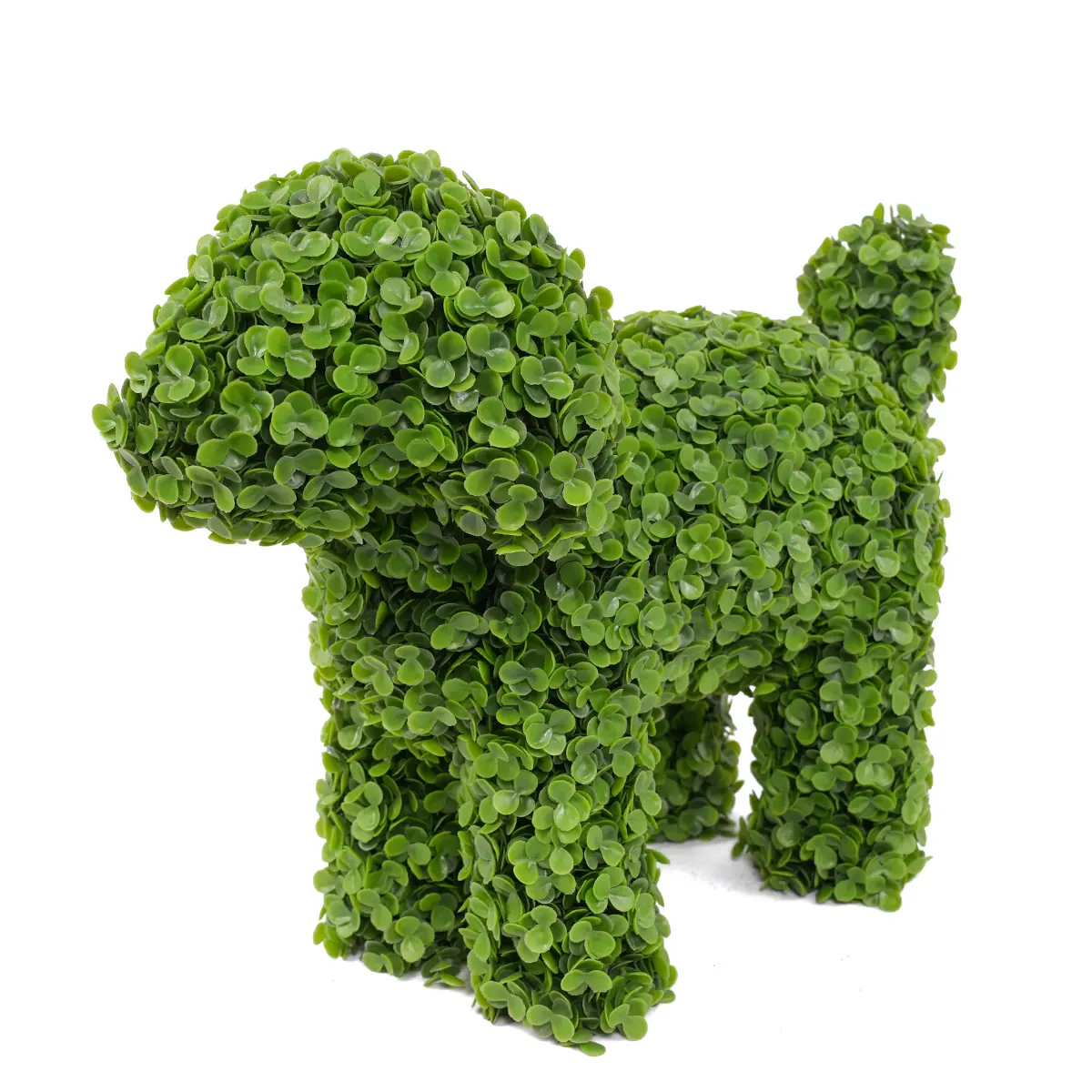 Wholesale Elegant 36cm Boxwood Dog Statue Outdoor Garden Ornament Adding Charm to Your Space Factories, Factory
