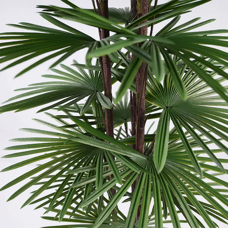 Artificial Fan Palm Detail