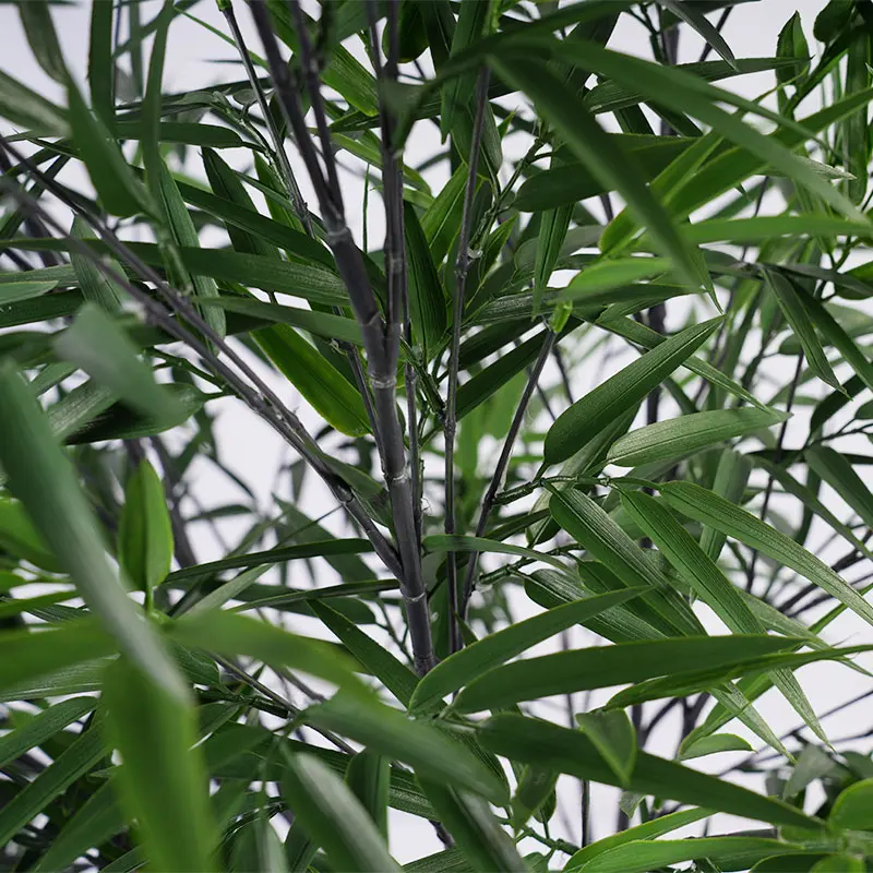 China Living Room Decor Fireproof Plastic Bamboo Tree H120cm 3 Stems 279 Leaves Potted  Easy to maintain Bionic Plants Manufacturer, Suppliers