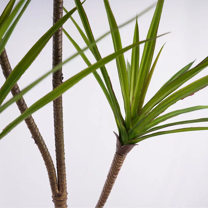 China H150cm Detachable High  Quality Green Plastic Dracaena 5 Heads 108  Leaves Potted Plant Durable Artificial Greenery Manufacturer, Factories