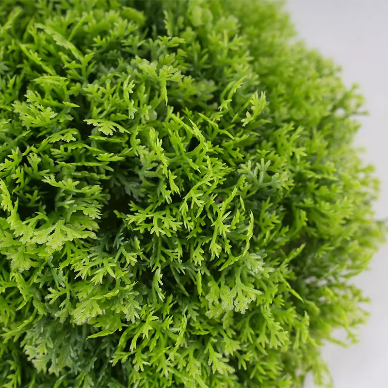 Eco-Friendly PE Texture Artificial Grass Decor Tile