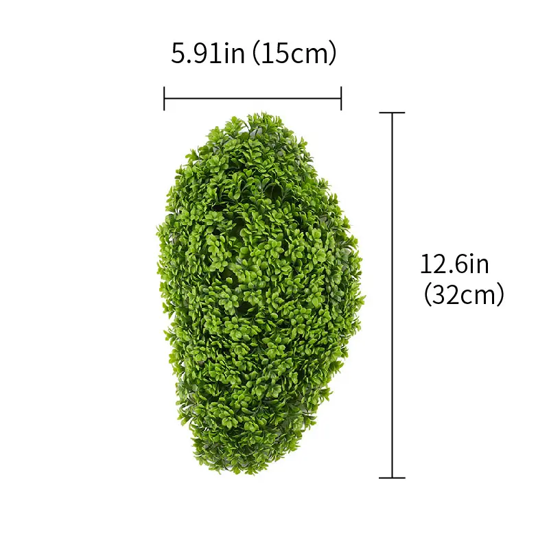 Wholesale Popular Choice PE UV Protected Eco-Friendly Durable Artificial Grass Panel for Exterior Decor Balcony Patio Garden Residential Supplier, Factory
