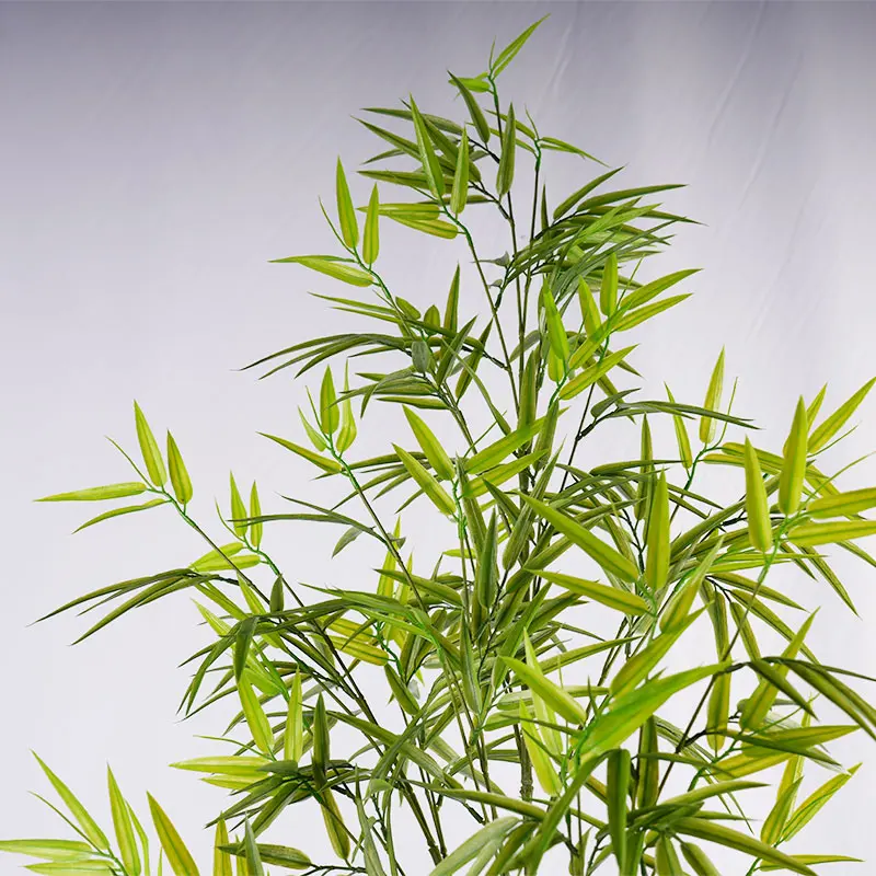 China  Lush Artificial Bamboo Tree H180cm with Planter 321 Leaves 3 Stems Weatherproof Outdoor Decor Supplier, Factories