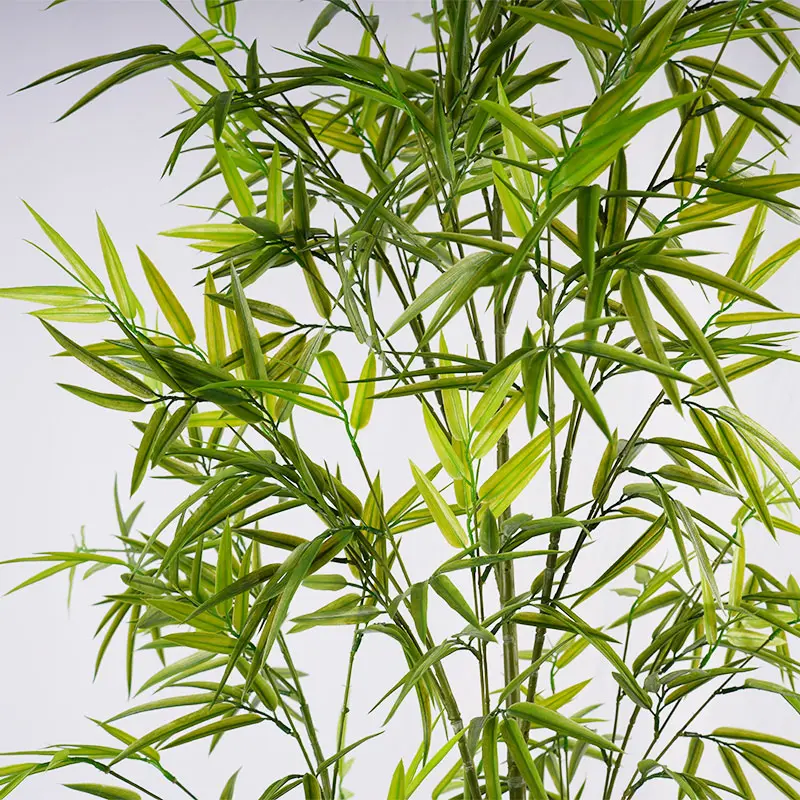China  Lush Artificial Bamboo Tree H180cm with Planter 321 Leaves 3 Stems Weatherproof Outdoor Decor Supplier, Factories