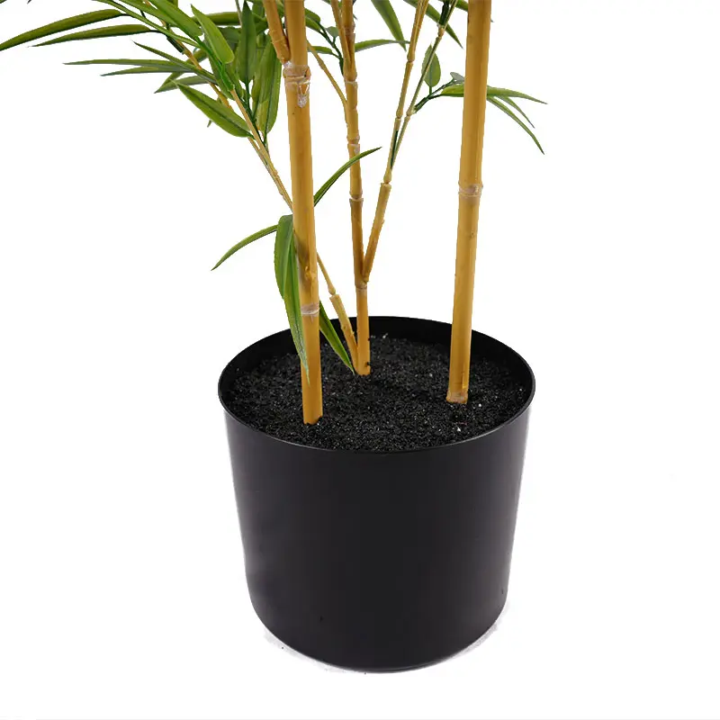 Wholesale UV Resistant Artificial Bamboo Tree 150cm Fake Bamboo Plant with 237 Leaves  Planter 3 Stems for Indoor Outdoor Decor Manufacturer, Manufacturers