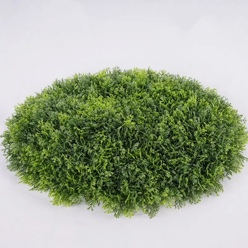 Wholesale Price Handmade Highly Realistic Artificial Grass Wall Panels Customizable UV Resistant Eco-Friendly 35x23cm Wall Decor