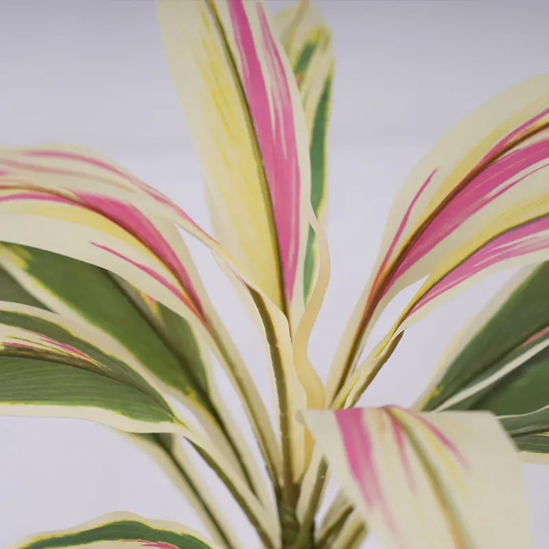 Artificial Cordyline Fruticosa Potted Plant