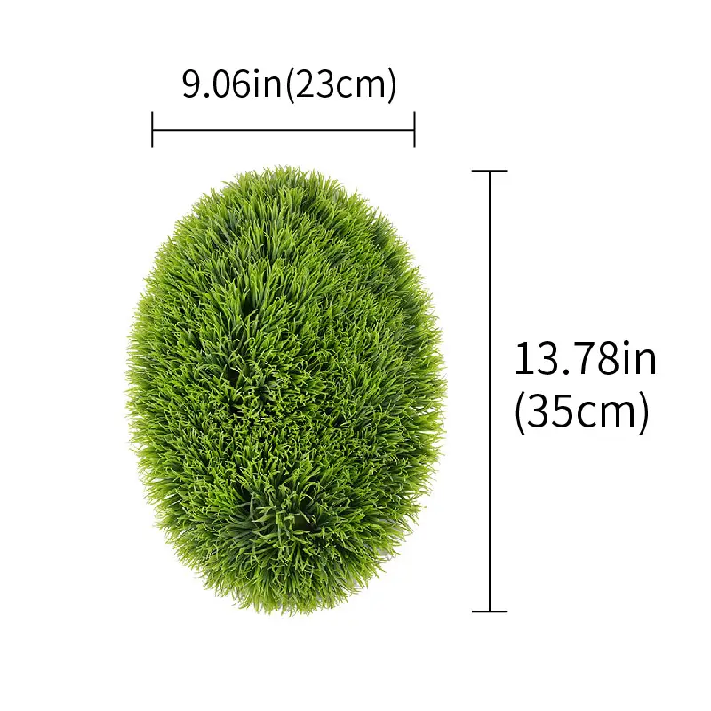 Wholesale Creative Versatile PE Artificial Grass Turf 35x23cm Home Enhancement Indoor Dining Room Outdoor Balcony Courtyard Decor Manufacturer, Factory