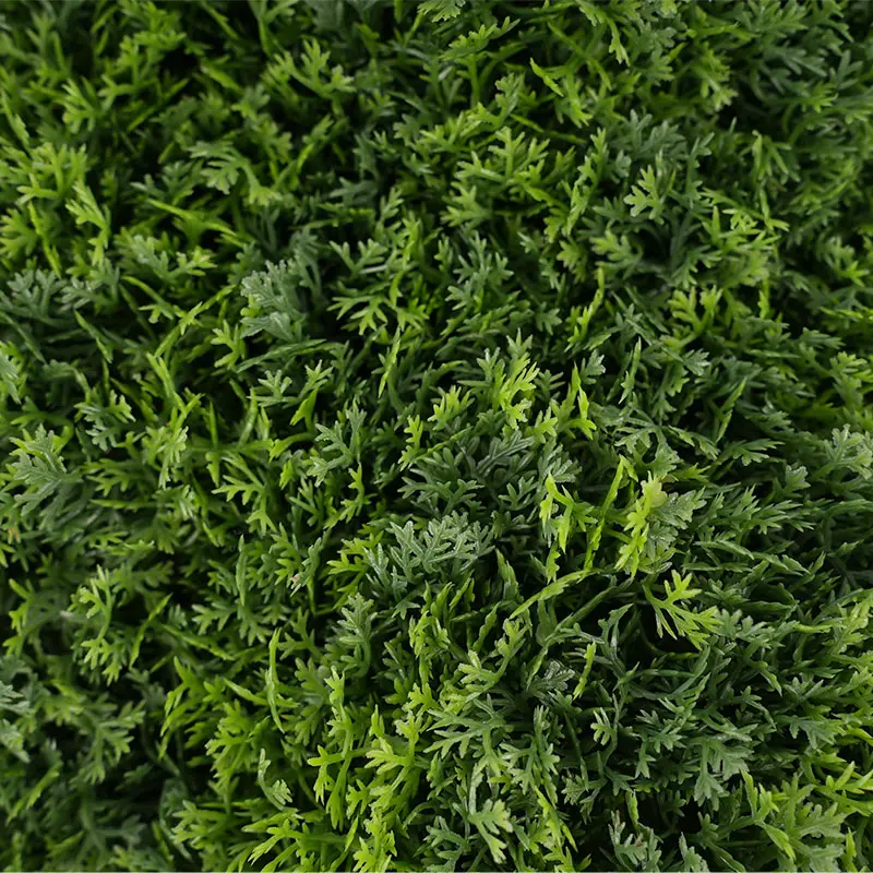 Wholesale Price Handmade Highly Realistic Artificial Grass Wall Panels Customizable UV Resistant Eco-Friendly 35x23cm Wall Decor