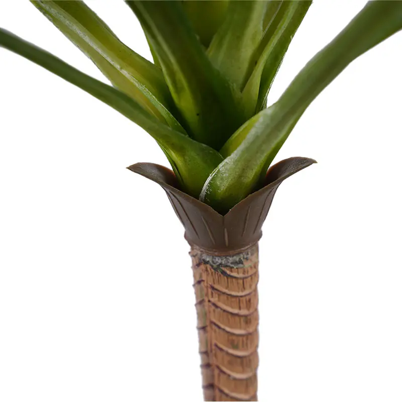 Wholesale Artificial tree H90cm Artificial Dracaena Potted Plant White Green 3 Stems 45 Leaves Living Room Landscaping Office Decor Plastic Greenery Suppliers, Factories