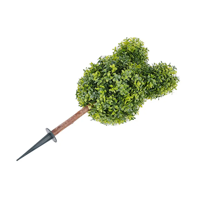 Wholesale Best Selling 70cm Tall Bunny Garden Stake Made Durable PE Material Eco-Friendly UV Resistant Green Color for Outdoor Lawn Suppliers, Factory