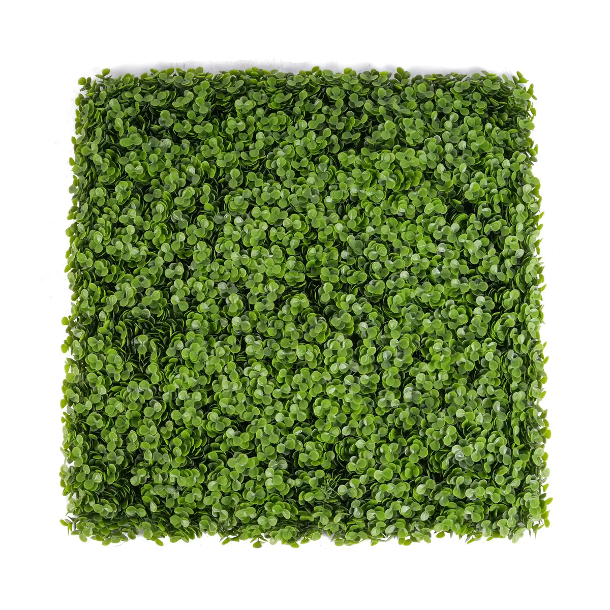 Wholesale UV Protective Artificial Boxwood Grass Fence Mat Panels 62*62cm Green Wall Garden Ornaments Decor Anti-UV Foliage Made Plastic Manufacturer, Factory