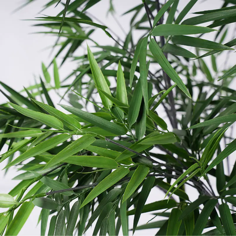 China Living Room Decor Fireproof Plastic Bamboo Tree H120cm 3 Stems 279 Leaves Potted  Easy to maintain Bionic Plants Manufacturer, Suppliers