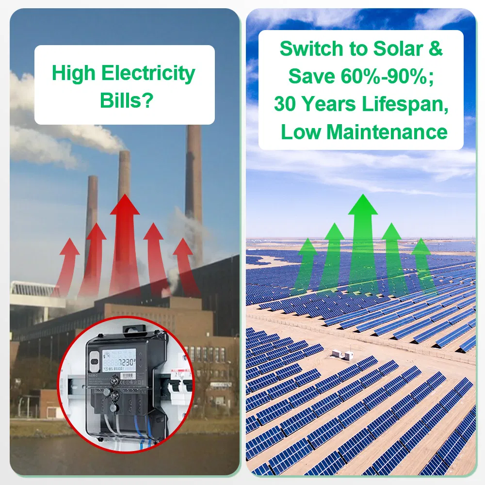 Sunpal Solar Ongrid Full Industrial Battery System 160kW 100kW 80kW 50kW Solar Energy Power Complete Kit