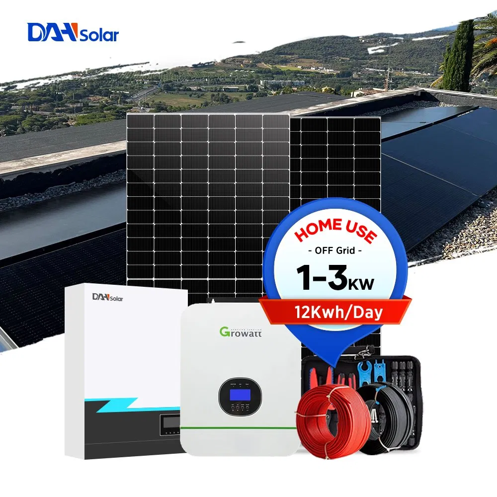 Dah All in One Home 3kw 5kw 10kw 15kw 20kw 50kw off Grid Solar System Complete Kit
