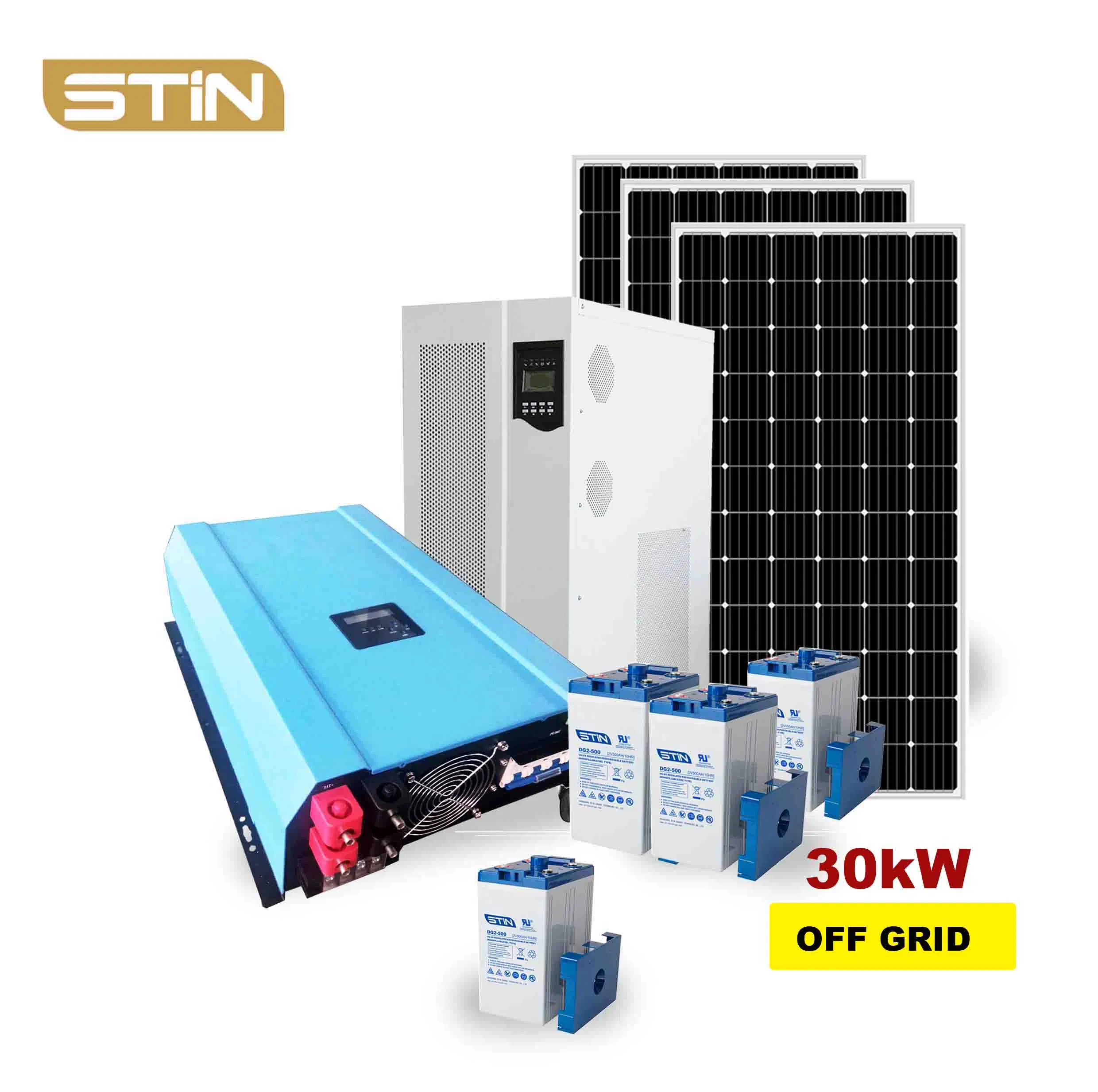 Solar Panel Full Set System / Solar Power Generator for Sale 30kw/Solar Panel 30kw Complete Home Inverter Kits
