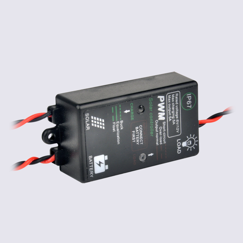 6V/12V 1A/3A/5A Manual PWM Solar Charge Controller