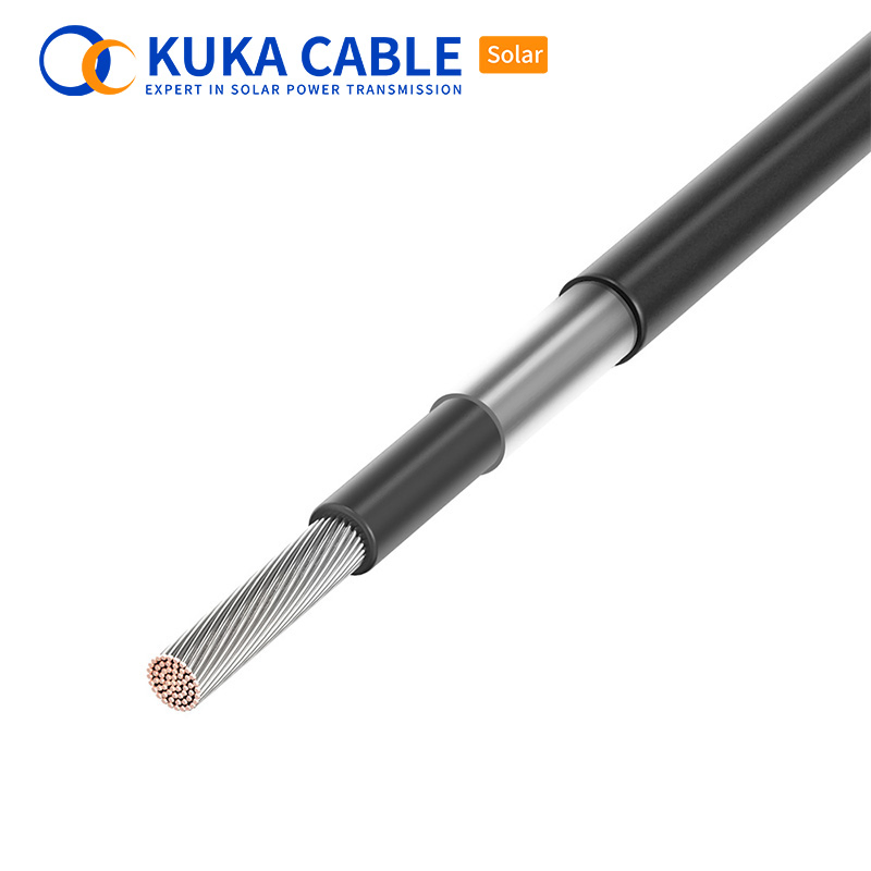 TUV Certificate 30years Expected Service Life 6mm Solar Cable for PV System