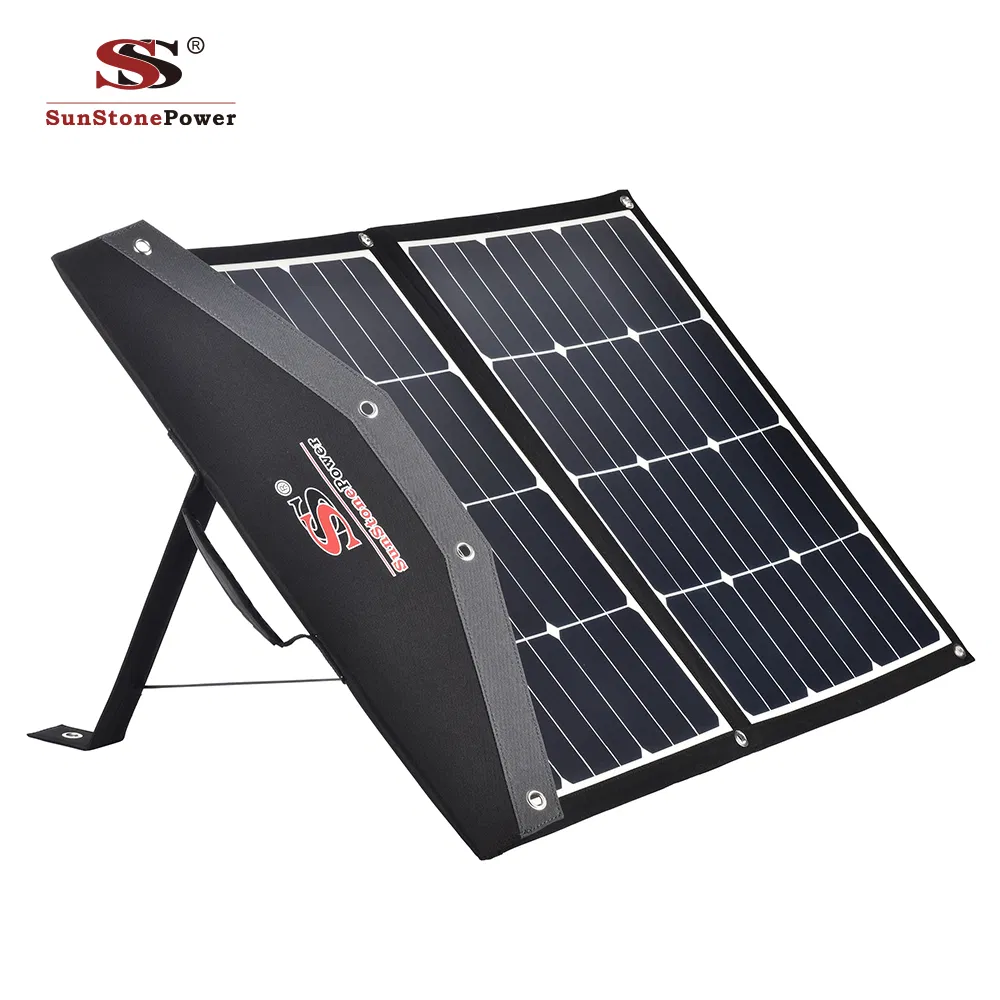 Flexible Foldable Mono Solar Panel 90W for Travel &amp; Boat &amp; RV Portable Solar Panel