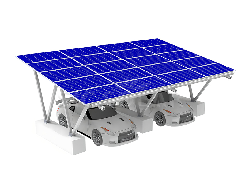 Factory Supply Galvanized Steel Residential Solar Carport Mounting System