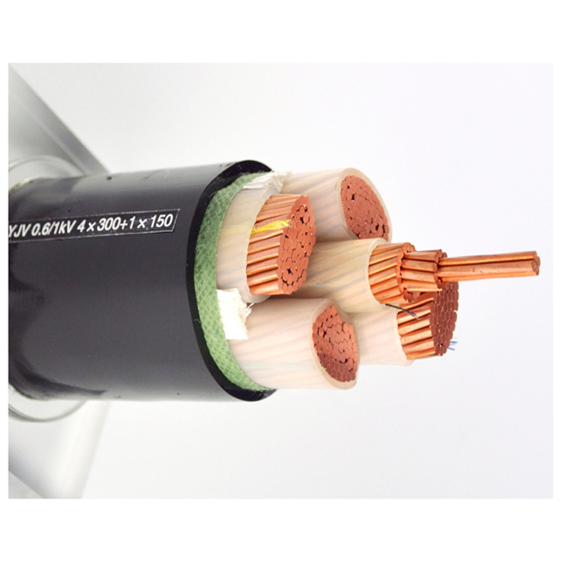 Underground XLPE Power Cable 0.6/1kv - Direct Burial HDPE-Jacketed Cable for Grids &amp; Solar Farms