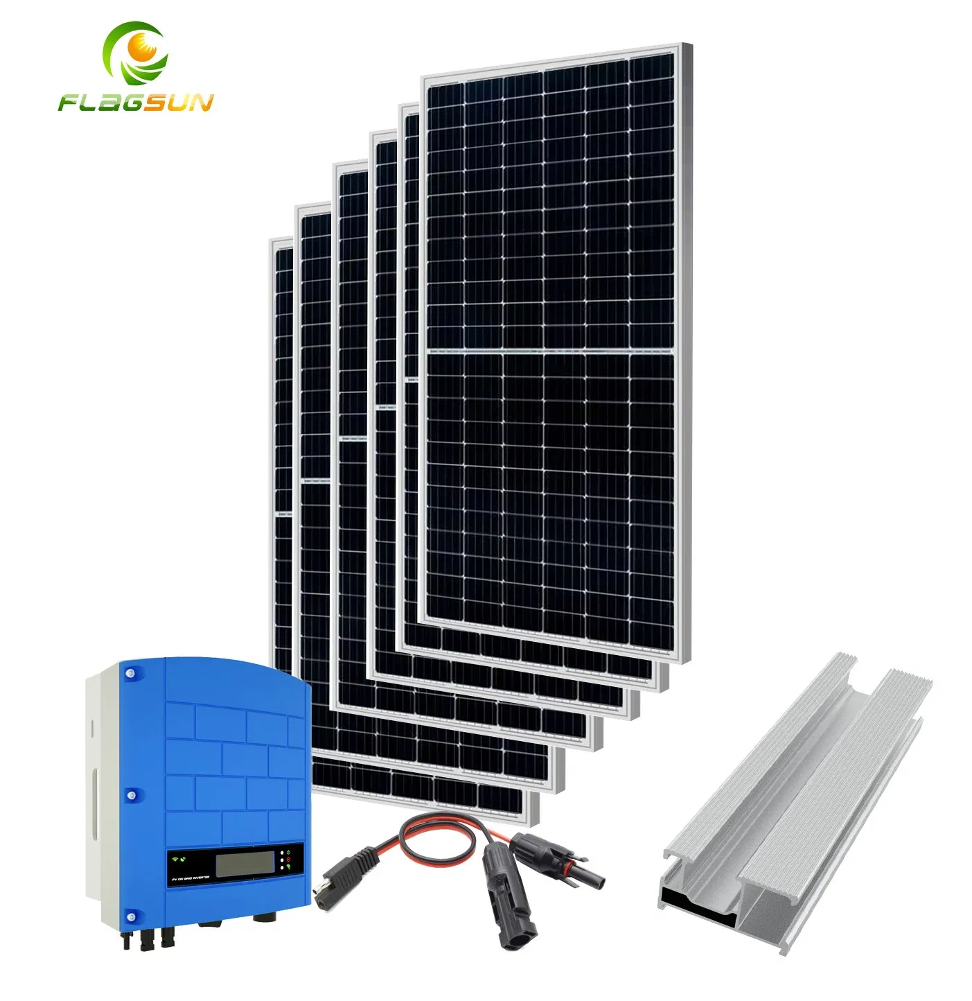 Complete off-Grid Solar Panel Kit for Rural Areas2.
