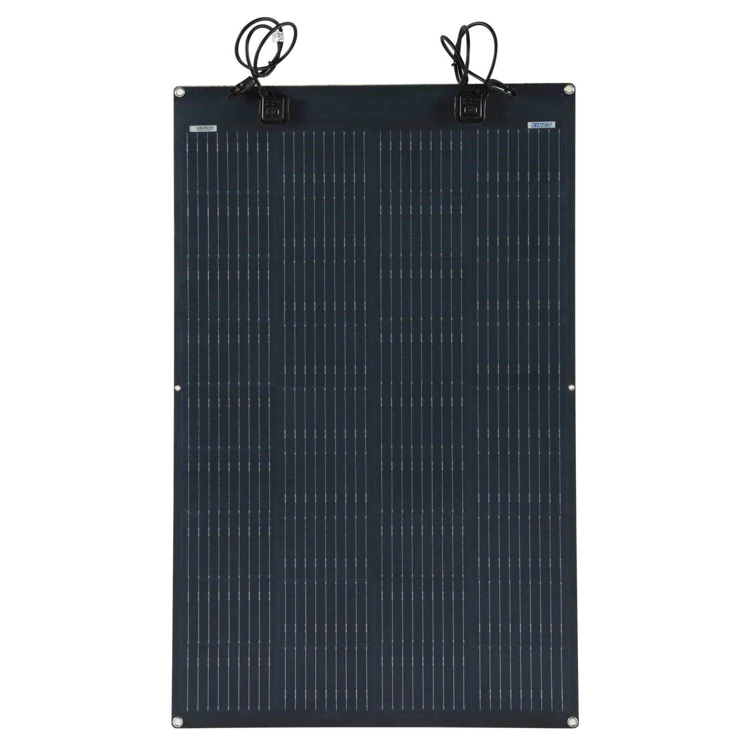 Walkable 110W Anti Slippery Surface Semi Flexible Solar Panel Rough ETFE for Marine Riverside Boat Yacht Power Supply