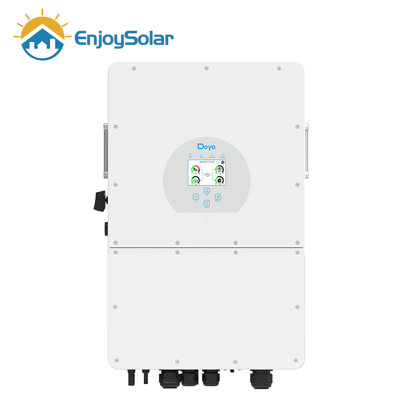 12kVA 15kVA Single Phase Solar Energy System with Deye Single Phase Hybrid Inverter for Residential Solar Panels System