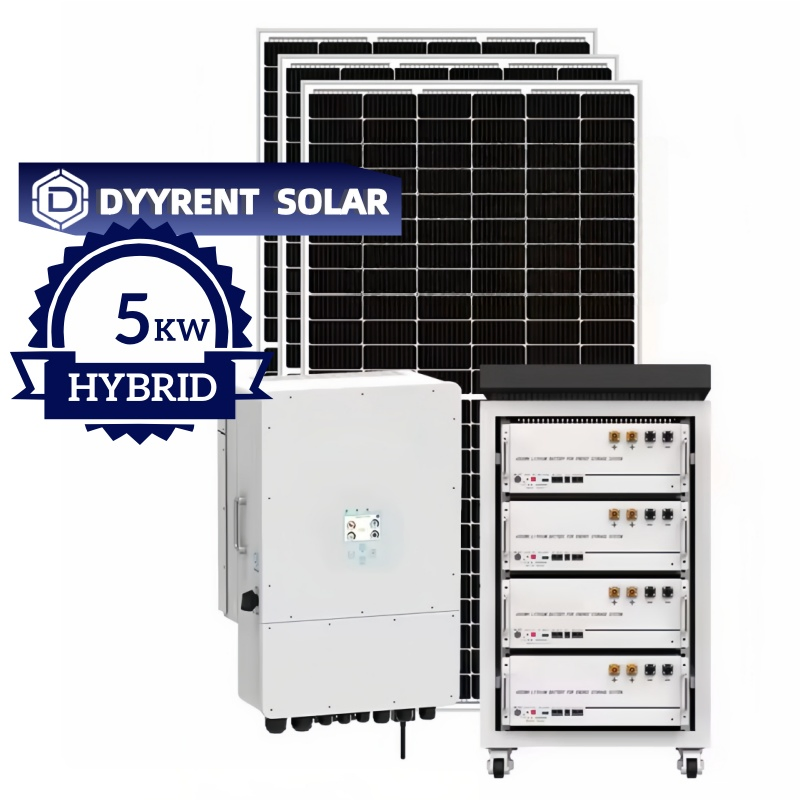 Comprehensive 5kw Solar Power System for Home Energy Residential Solar Energy Systems 5kw