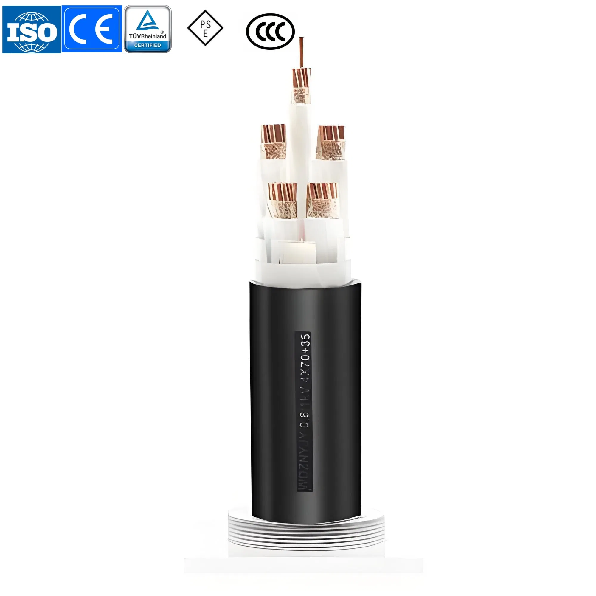 Insulated TUV Certified PV Solar Power Electrical Photovoltaic Cable with Factory Price