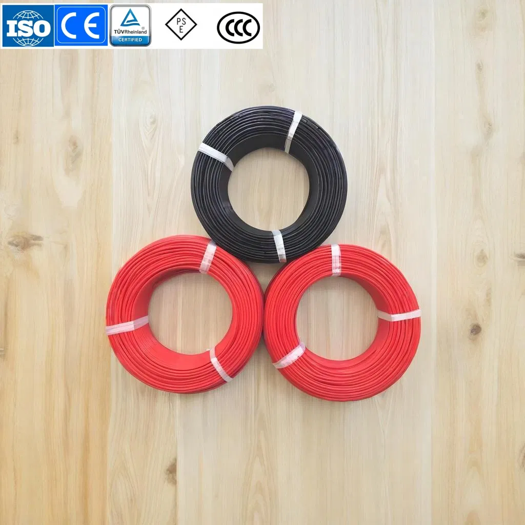 TUV Certified Wire Copper Solar PV DC Cable with CE Low Price