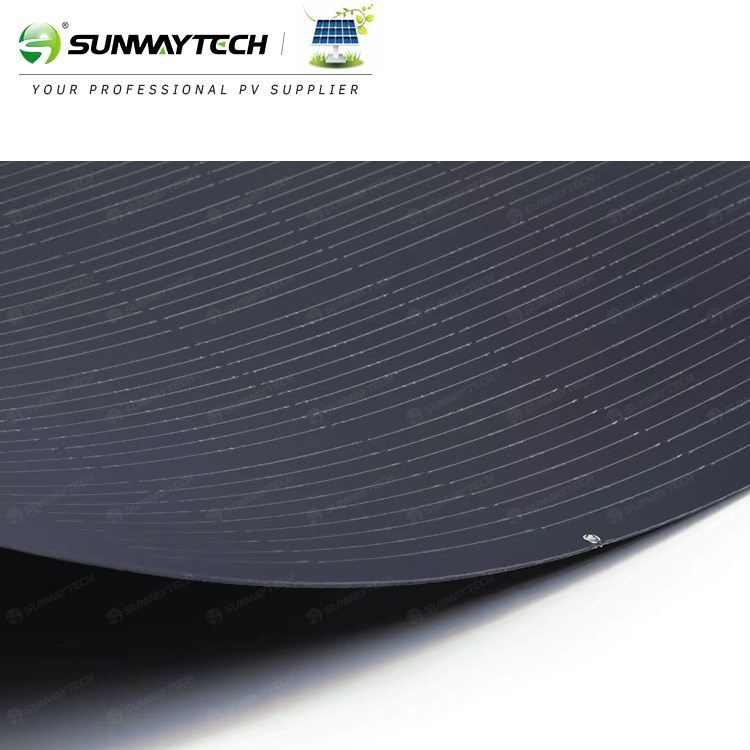 100W Flexible Solar Panel Sunway Flexible Thin Film Portable Solar Module Bendable