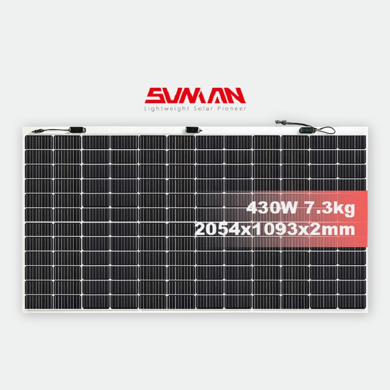Sunman Mono Solar Module 275W 250W 300W 430W 520W Portable Flexible Solar Panel Price for Boat