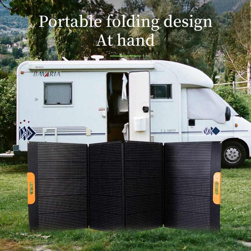 High Efficiency Portable 420W Mono Solar Panel for Travel