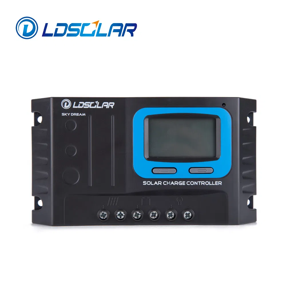 Ldsolar 24V 30A MPPT PWM Controller Solar Charge Controller for Solar Power System