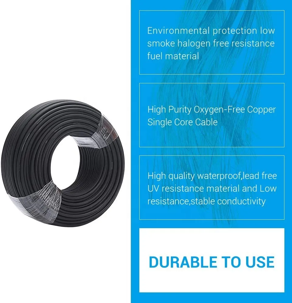 DC Solar Power Cable Detail 4