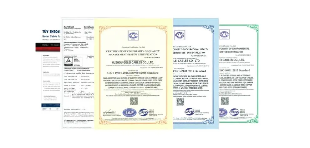Industrial Certifications