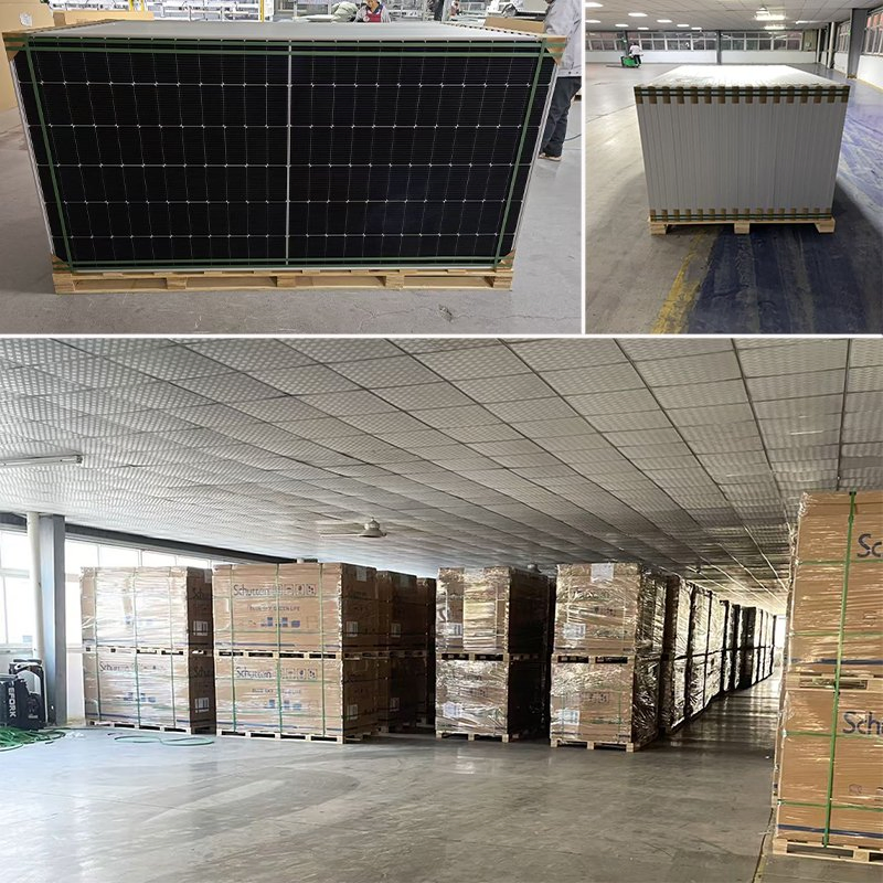 Modernization Portable Mono Glass Solar Panels 550W Solar Module