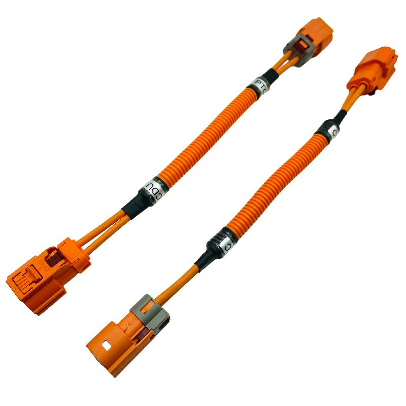 Custom 310S EV-PTC Power Solar Cable for High Voltage Electric Wire Photovoltaic Battery Charging New Energy Renewable Wiring Harness