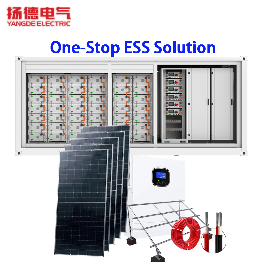 1mwh Lithium Battery Storage System Container Solar for Industrial and Commercial