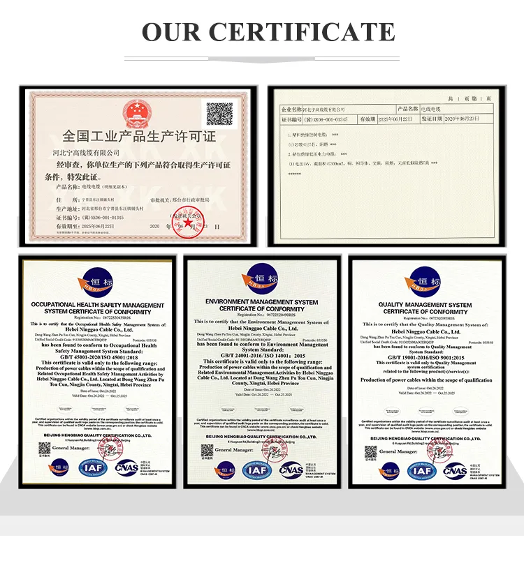 Product Certifications