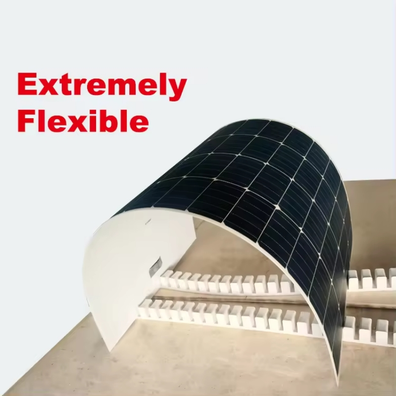 Flexible Solar Panel Mono Solar Panel 520W High Efficiency Bifacial Technology Solar Cells Module for Wholesale