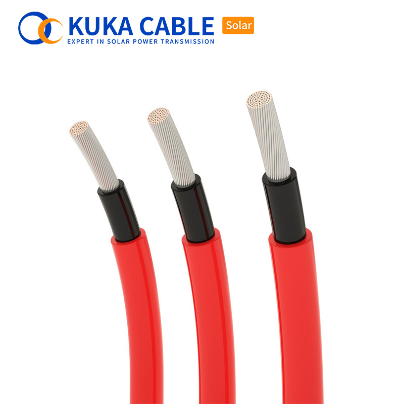 TUV Certificate 30years Expected Service Life 6mm Solar Cable for PV System
