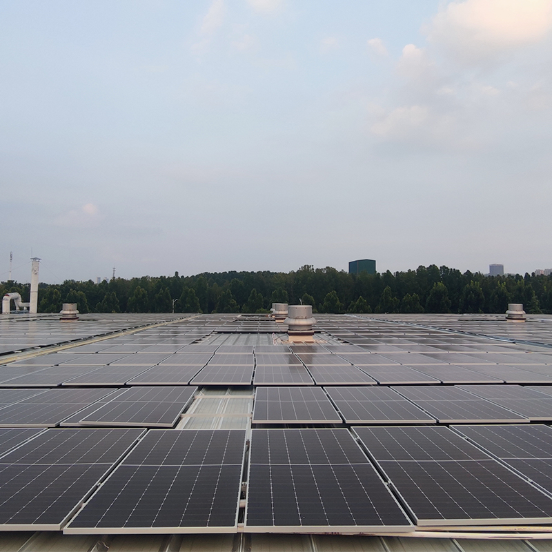 Mini Rail Solar Mounting System for Iron Roof PV Panel Installation