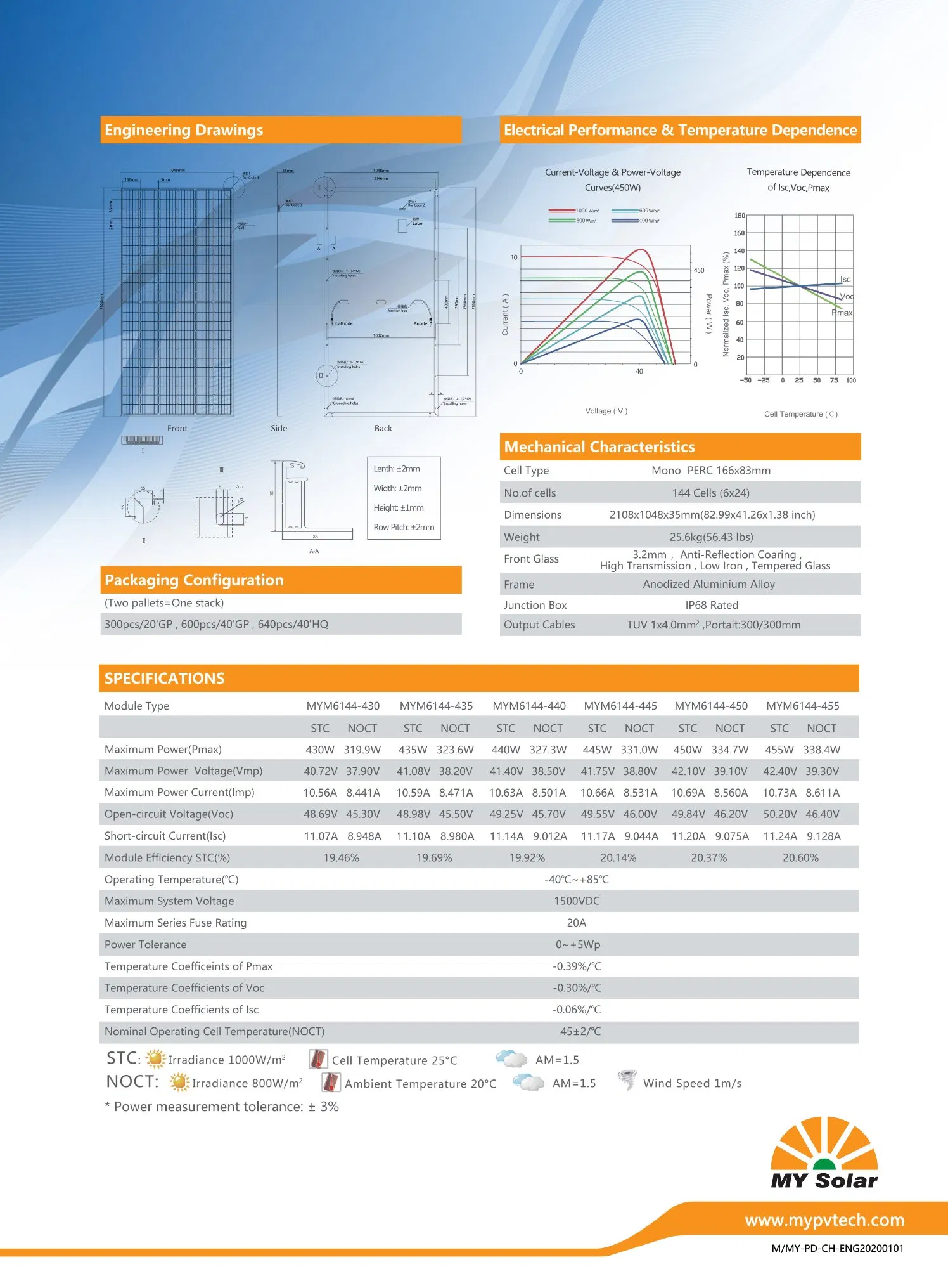 High Power Ja Longi Jaso Jinko Trina Half Perc 144 Cells 9bb Monocrystalline Module 450W 460W 480W 500W 600W 700W 1000W 182mm Mono PV Solar Energy Panel