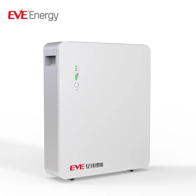Eve Lithium Battery 100ah 51.2V 5kwh 25kwh 61kwh Wall Mount Series Portable Power Station Solar System Home Energy Storage System for Home or Commercial Ess Use