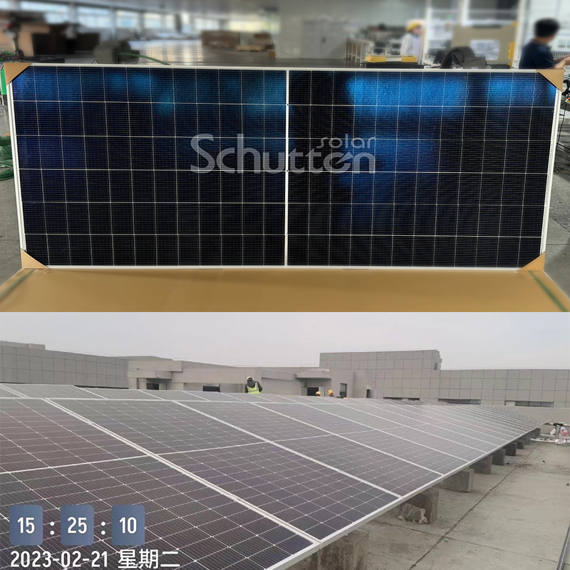 Tailor-Made 595W Mono Solar Panel Engineered for Ground-Mounted Solar Power Systems