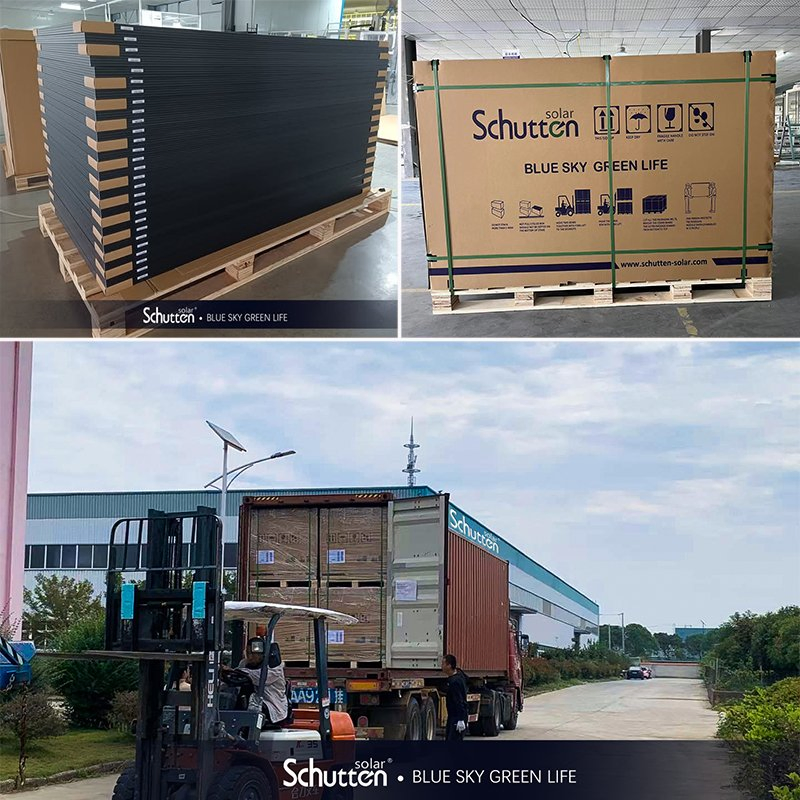 Modernization Portable Mono Glass Solar Panels 550W Solar Module